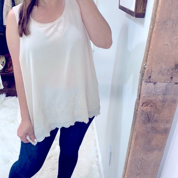 TORRID pale pink top sleeveless size 1X - Picture 1 of 7